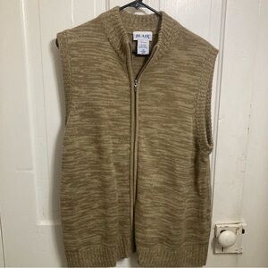 Womens sweater vest size large